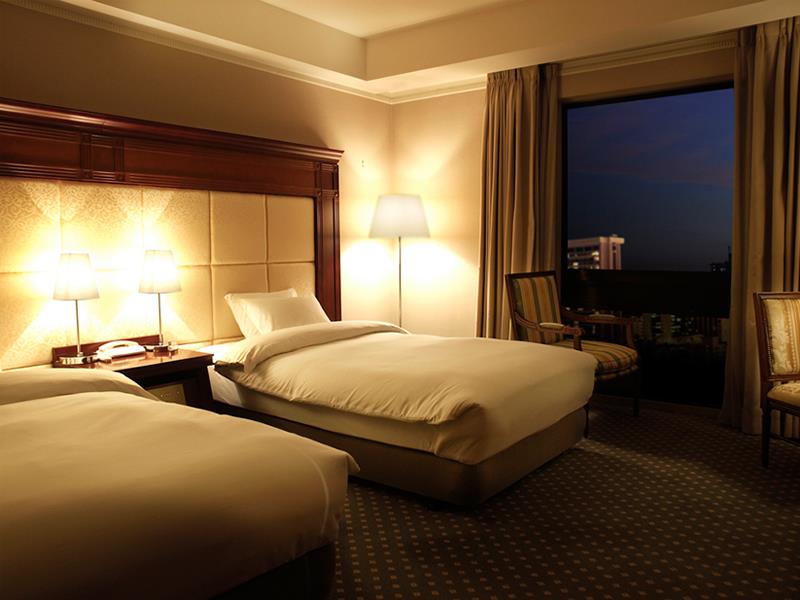 Twin Room-B/36sq for Single-Use - Non Smorking  - Free WiFi access