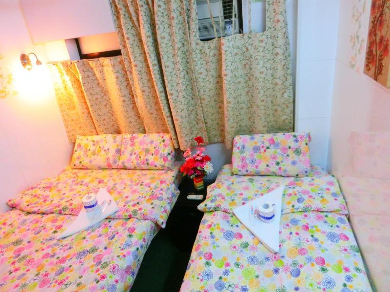 Triple Bed Room (1 Single bed and 1 Double bed) - Free WiFi access