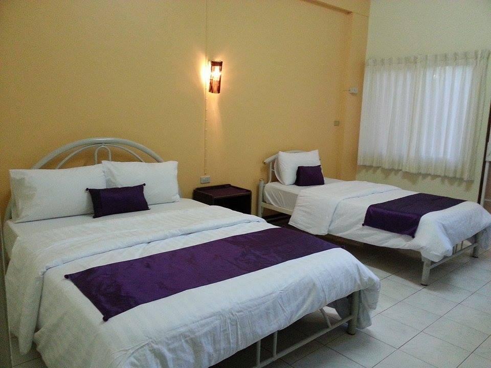 Triple - 1 Double Bed + 1 Single Bed - Free WiFi access