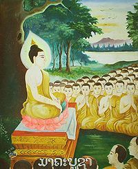 Magha Puja
 in Cambodia,Festivals by Cambodia, Magha Puja
,Magha Puja
-Full moon day of the 3rd lunar month,